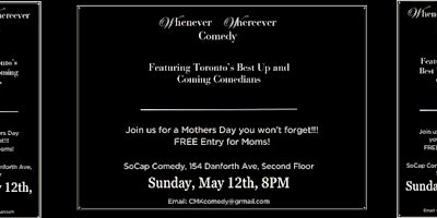 Whenever Wherever Comedy - Mothers Day Special  primärbild