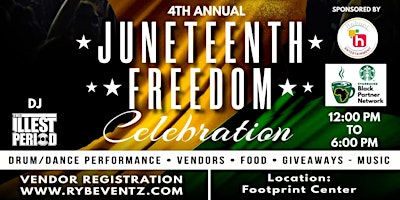 4th  Annual RYBE  Juneteenth Celebration primary image