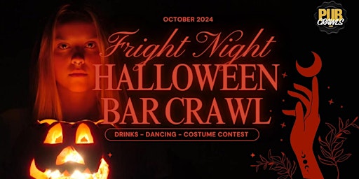 Imagem principal do evento Corktown Fright Night Halloween Bar Crawl