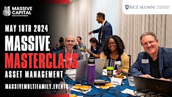Winning Multifamily with Asset Management  - MASSIVE MASTERCLASS primary image