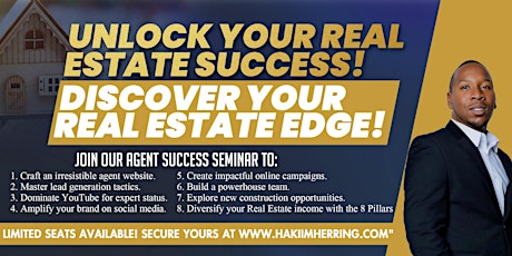 ARE YOU A NEW REAL ESTATE AGENT LOOKING FOR THE ROAD TO SUCCESS?