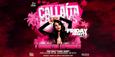 Callaita Fridays at The Salt Yard West primary image
