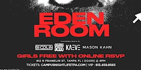 EDEN College Thursdays ( Boiler Red Room Edition)