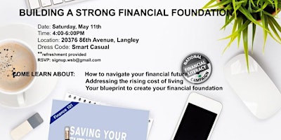 BUILD A STRONG FINANCIAL FOUNDATION