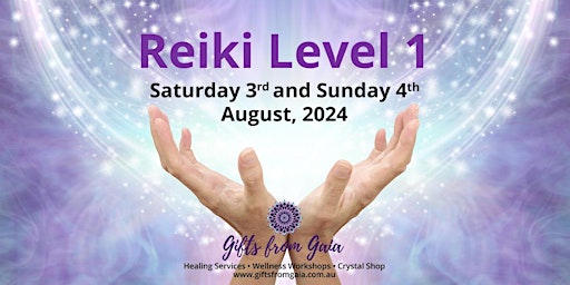 Reiki Level 1 Workshop, Hobart, Tasmania primary image