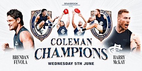 Coleman Champions ft. Brendan Fevola & Harry McKay LIVE at Braybrook Hotel!