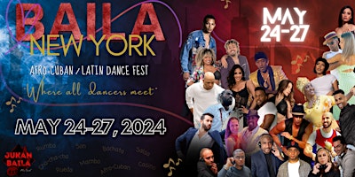 Hauptbild für Baila New York Afro-Cuban/Latin Dance Fest