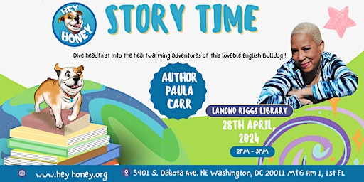 Primaire afbeelding van Story Time with Paula Carr, Author of Hey Honey