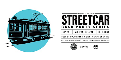 Imagem principal do evento Polyrhythym & Eighty Eight Brewery  - Cask Beer Streetcar July11th - 645 PM