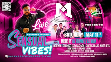 Hauptbild für SENSUAL VIBES, Bachata Social Feat. MONTELIER!