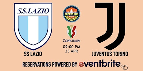 Hauptbild für Lazio v Juventus | Coppa  Italia - Sports Pub Malasaña