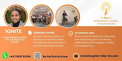 "Ignite Your Feminine Power" Join the Women's Empowerment Movement Today primary image