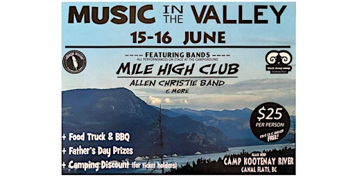 Imagem principal do evento Music in the Valley
