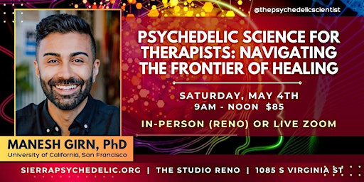 Imagem principal do evento Psychedelic Science for Mental Health & Medical Professionals