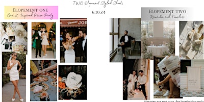 Imagen principal de Elopement Inspired Content Day featuring TWO setups!