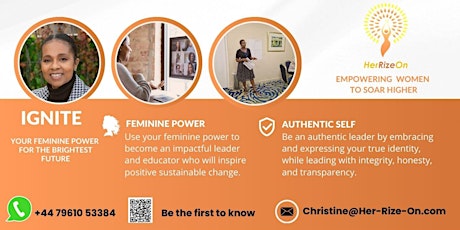"Ignite your Feminine Power" Join the Women's Empowerment Movement Today