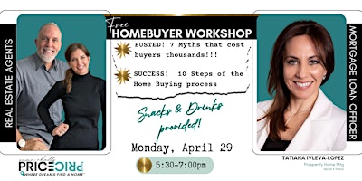 Free Home Buyer Workshop- How to Navigate Buying a Home in Today's Market primary image