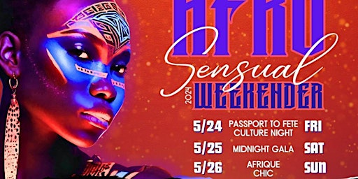 Hauptbild für AFRO SENSUAL WEEKENDER