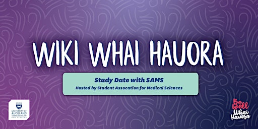 Imagem principal do evento Study Date with SAMS (WWH)