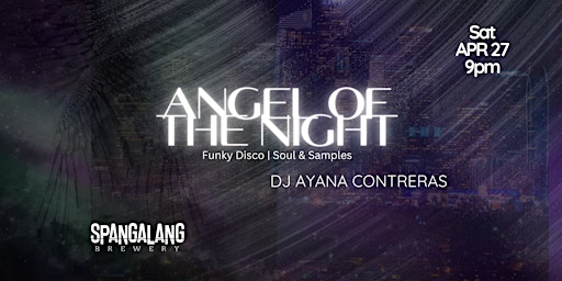Image principale de Angel of the Night | Vinyl DJ Set by DJ Ayana Contreras