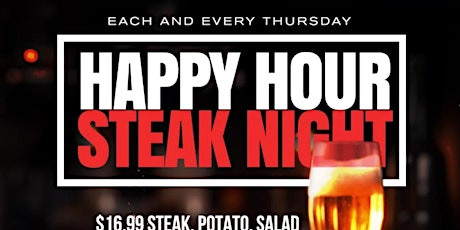 Imagen principal de STEAK NIGHT @ STATS Charlotte