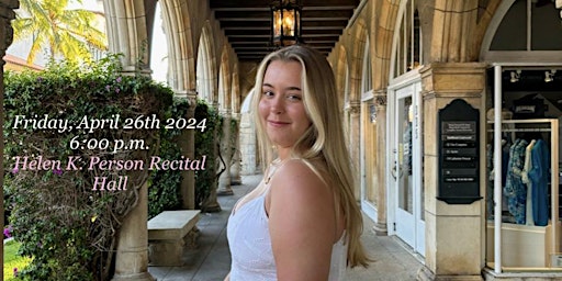 Primaire afbeelding van Student Recital of Melodee Brookman