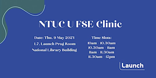 Primaire afbeelding van NTUC U FSE Clinic | Launch