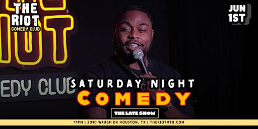 Image principale de The Riot Comedy Club presents Saturday Night Late Show