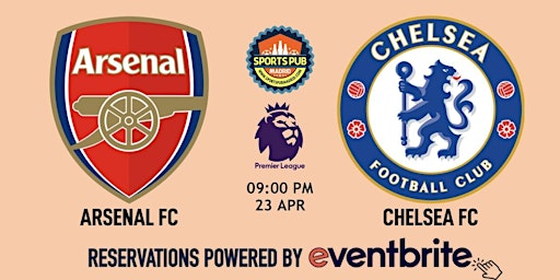 Arsenal v Chelsea | Premier League - Sports Pub La Latina primary image