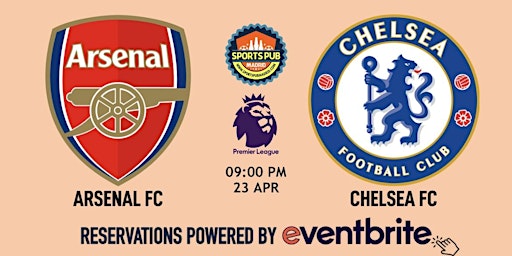 Imagen principal de Arsenal v Chelsea | Premier League - Sports Pub La Latina