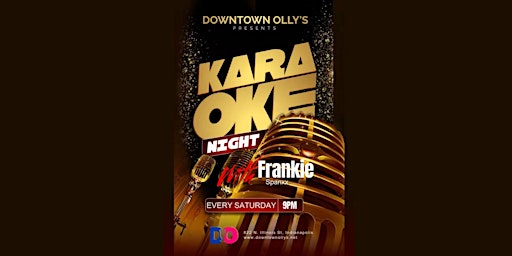 Imagem principal do evento Ollywood Karaoke with Frankie Spanxx