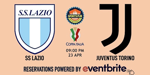 Primaire afbeelding van Lazio v Juventus | Coppa Italia  - Sports Pub La Latina