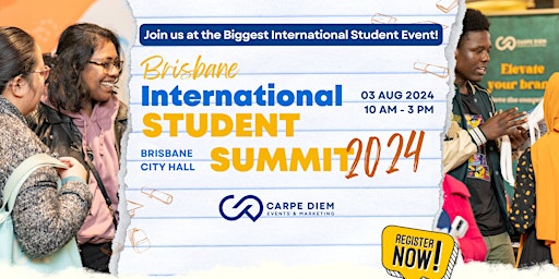 Brisbane International Student Summit 2024 primary image