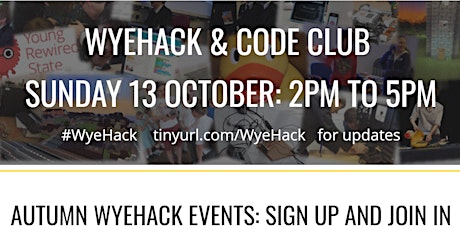 WyeHack October 2019 primary image