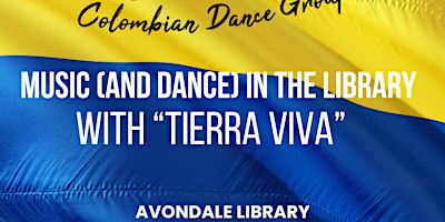 Primaire afbeelding van Music (and dance) in the Library with "Tierra Viva"
