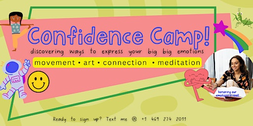 Imagem principal do evento Confidence Camp! (Ages 5-8)