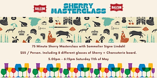 Imagem principal do evento SHERRY MASTERCLASS