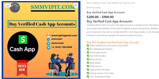 Imagem principal de Buy a verified cash app accounts Reddit $200.00 – $900.00