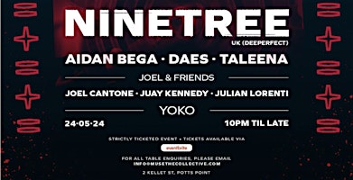 Image principale de Muse Collective & Sussudio Present: Ninetree (UK) (Deeperfect)