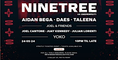 Muse Collective & Sussudio Present: Ninetree (UK) (Deeperfect) primary image