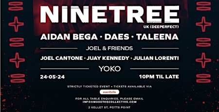 Muse Collective & Sussudio Present: Ninetree (UK) (Deeperfect)