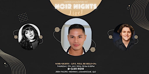 Imagem principal do evento Noir Nights, Live! Rise Up Special!
