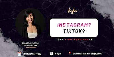 Imagem principal do evento Instagram? TikTok? (Or Xiao Hong Shu?)