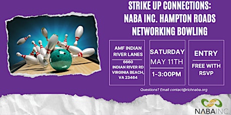 Strike up Connections: NABA Inc. Networking Bowling Event