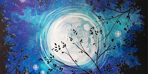 Image principale de Moon Gazing - Paint and Sip by Classpop!™