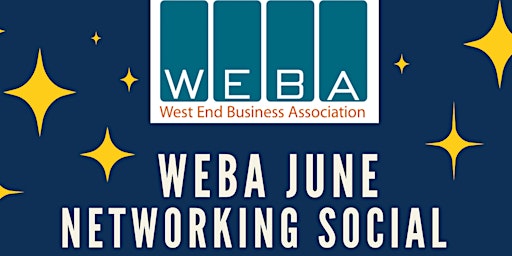 Imagem principal do evento WEBA June Networking Social at Indochen Cameron Station