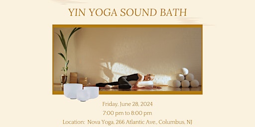 Hauptbild für Candlelight Yin Yoga Sound Bath Escape