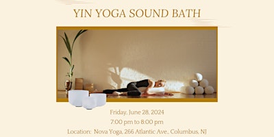 Candlelight Yin Yoga Sound Bath Escape primary image