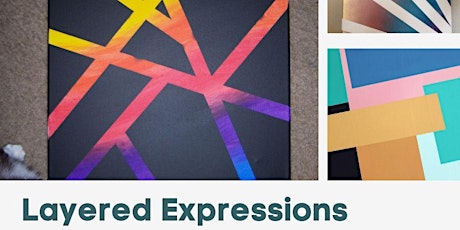 Layered Expressions: Acrylic and Spray Paint Techniques