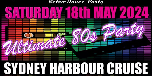 Primaire afbeelding van Awesome 80s Harbour Cruise - Nightshift Retro Dance Party - Original Hits